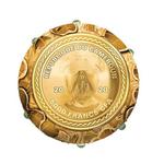 Gold Seven Ounces 2021 Clover Leaf Egg: Photo Coin, Cameroon, Gold Seven Ounces 2021 Clover Leaf Egg / thumbnail