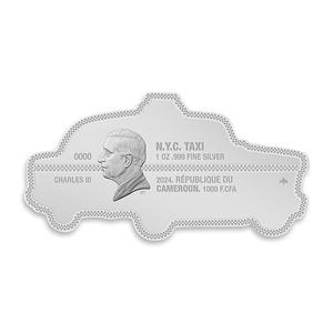 Cameroon / Silver Ounce 2024 Taxi - obverse photo