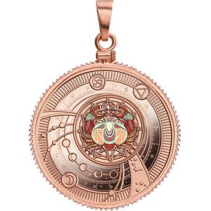 Cameroon / Silver Ten Grams 2021 Zodiac - Cancer - reverse photo