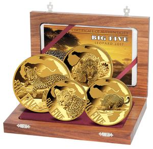 Cameroon / Gold Ounce 2017 Big Five - Leopard - obverse photo