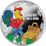 Five Hundred Francs 2017 Cockerel on a Stick: Photo Coin, Cameroon, Five Hundred Francs 2017 Cockerel on a Stick / thumbnail