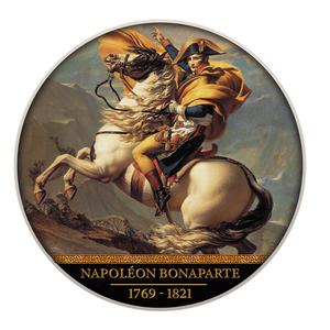 Cameroon / Silver Ten Grams 2021 Napoleon Bonaparte - reverse photo