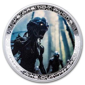 Cameroon / Silver Ounce 2025 Alien in Forest - reverse photo