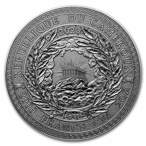 Cameroon / Silver Two Ounces 2023 Achilles - obverse photo