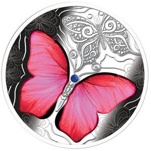 Cameroon / Five Hundred Francs 2019 Butterflies - reverse photo