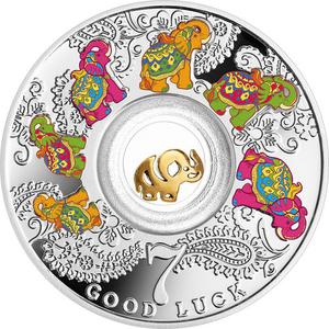 Cameroon / Five Hundred Francs 2017 Good Luck - Elephants - reverse photo