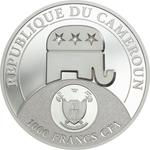 Silver Ounce 2020 Donald Trump - All Together: Photo Coin, Cameroon, Silver Ounce 2020 Donald Trump - All Together / thumbnail