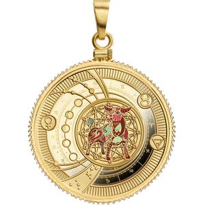 Cameroon / Five Hundred Francs Gold 2018 Taurus - reverse photo
