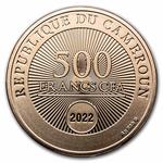 Five Hundred Francs 2022 This is Love: Photo Coin, Cameroon, Five Hundred Francs 2022 This is Love / thumbnail
