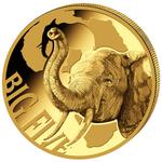 Gold Ounce 2018 Big Five - Elephant: Photo Coin, Cameroon, Gold Ounce 2018 Big Five - Elephant / thumbnail