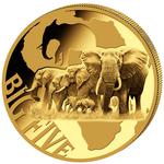 Gold Ounce 2018 Big Five - Elephant: Photo Coin, Cameroon, Gold Ounce 2018 Big Five - Elephant / thumbnail