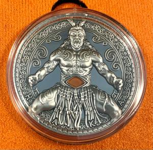 Cameroon / Silver Two Ounces 2020 World Cultures - Haka - obverse photo