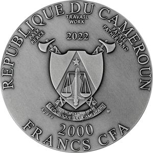 Cameroon / Silver Two Ounces 2022 Lilith - obverse photo