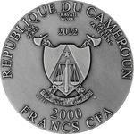Silver Two Ounces 2022 Lilith: Photo Coin, Cameroon, Silver Two Ounces 2022 Lilith / thumbnail