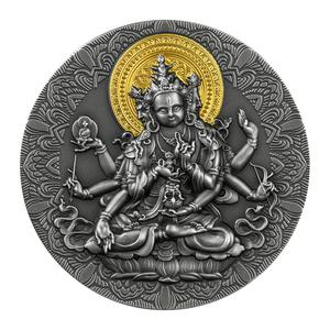 Cameroon / Silver Two Ounces 2020 Buddha - reverse photo