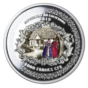 Cameroon / Silver Ounce 2019 Stanisław Moniuszko - obverse photo