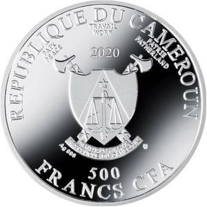 Cameroon / Five Hundred Francs 2020 Sistine Madonna - obverse photo