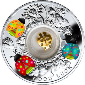 Cameroon / Five Hundred Francs 2016 Good Luck - Ladybugs - reverse photo