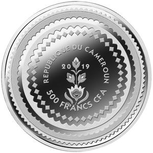 Cameroon / One Ounce Silver 2019 Polish Folklore - obverse photo