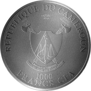 Cameroon / Silver Ounce 2020 Pico del Teide - obverse photo