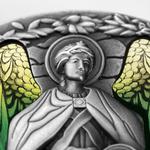 Silver Two Ounces 2022 Archangel Raphael: Photo Coin, Cameroon, Silver Two Ounces 2022 Archangel Raphael / thumbnail