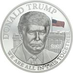 Silver Ounce 2020 Donald Trump - All Together: Photo Coin, Cameroon, Silver Ounce 2020 Donald Trump - All Together / thumbnail