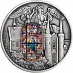 Two Ounces Silver 2018 Oliwa Organ: Photo Coin, Cameroon, Two Ounces Silver 2018 Oliwa Organ / thumbnail