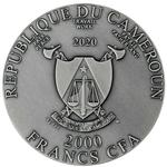Silver Two Ounces 2020 Laocoon Group: Photo Coin, Cameroon, Silver Two Ounces 2020 Laocoon Group / thumbnail