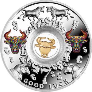 Cameroon / Five Hundred Francs 2017 Good Luck - Bulls - reverse photo