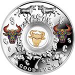 Five Hundred Francs 2017 Good Luck - Bulls: Photo Coin, Cameroon, Five Hundred Francs 2016 Good Luck - Bulls / thumbnail