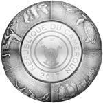 Seven Ounces Silver 2017 S.O.S. To The World: Photo Coin, Cameroon, Seven Ounces Silver 2017 S.O.S. To The World / thumbnail