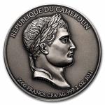 Silver Two Ounces 2021 Napoleon Bonaparte: Photo Coin, Cameroon, Silver Two Ounces 2021 Napoleon Bonaparte / thumbnail