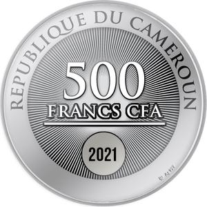 Cameroon / Silver Ten Grams 2021 Napoleon Bonaparte - obverse photo