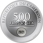 Silver Ten Grams 2021 Napoleon Bonaparte: Photo Coin, Cameroon, Silver Ten Grams 2021 Napoleon Bonaparte / thumbnail