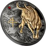 Silver Ten Grams 2021 Year of the Ox: Photo Coin, Cameroon, Silver Ten Grams 2021 Year of the Ox / thumbnail