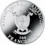 Silver Half Ounce 2020 Secret Garden Ladybug: Photo Coin, Cameroon, Silver Half Ounce 2020 Secret Garden Ladybug / thumbnail