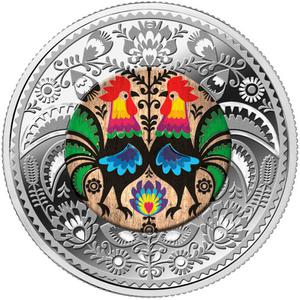 Cameroon / One Ounce Silver 2019 Polish Folklore - reverse photo