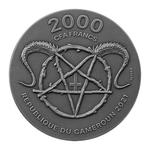 Silver Two Ounces 2021 Beelzebub: Photo Coin, Cameroon, Silver Two Ounces 2021 Beelzebub / thumbnail
