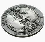 Silver Three Ounces 2019 Kama Sutra: Photo Coin, Cameroon, Silver Three Ounces 2019 Kama Sutra / thumbnail