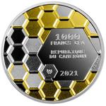 Silver Ounce 2021 Always Bee Yourself: Photo Coin, Cameroon, Silver Ounce 2021 Always Bee Yourself / thumbnail
