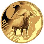 Gold Ounce 2016 Big Five - Buffalo: Photo Coin, Cameroon, Gold Ounce 2016 Big Five - Buffalo / thumbnail
