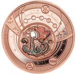 Silver Ten Grams 2021 Zodiac - Aquarius: Photo Coin, Cameroon, Silver Ten Grams 2021 Zodiac - Cameroon / thumbnail
