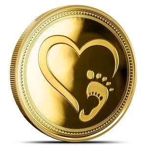 Cameroon / Gold Half Gram 2024 Welcome to the World - reverse photo