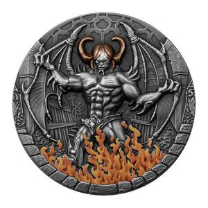 Cameroon / Silver Two Ounces 2021 Beelzebub - reverse photo