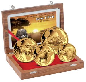 Cameroon / Gold Ounce 2016 Big Five - Buffalo - obverse photo
