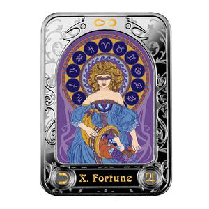 Cameroon / Silver Ounce 2021 Tarot - Fortune - reverse photo