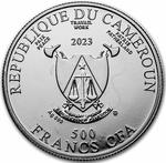 Cameroon / Silver Half Ounce 2023 Year of the Rabbit - obverse photo