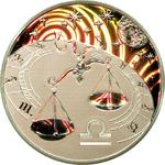 Silver Half Ounce 2010 Zodiac - Libra: Photo Coin, Cameroon, Silver Half Ounce 2010 Zodiac - Libra / thumbnail
