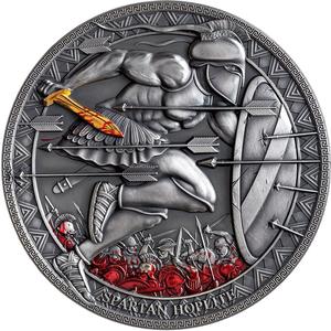 Cameroon / Silver Half Ounce 2021 Spartan Hoplite - reverse photo