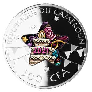 Cameroon / Five Hundred Francs 2021 Happy Birthday - obverse photo